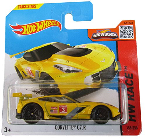 HE Hotwheels HW Race Corvette C7.R (Short Card)