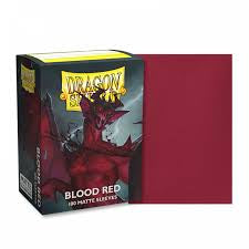 Dragon Shield Blood Red Matte Card Sleeves (100)