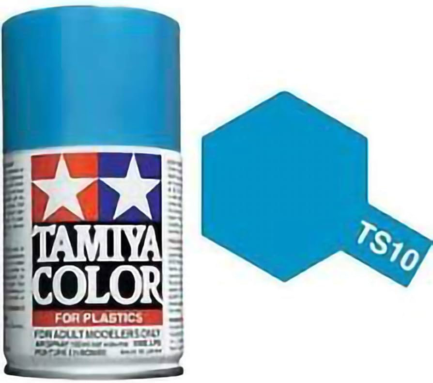 TS-10 Tamiya French Blue Lacquer Spray Paint (100ml)