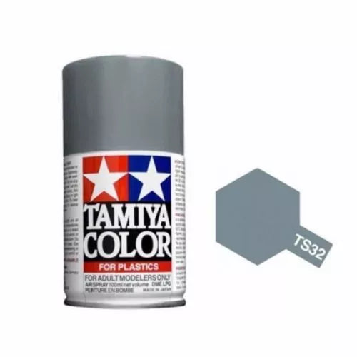 TS-32 Tamiya Haze Grey Lacquer Spray Paint (100ml)