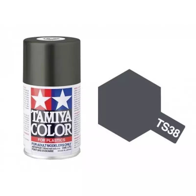 TS-38 Tamiya Gun Metal Lacquer Spray Paint (100ml)
