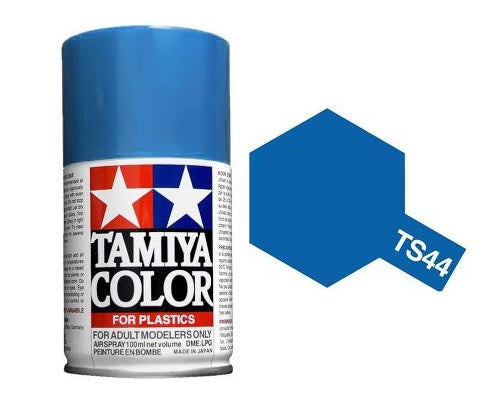 TS-44 Tamiya Brilliant Blue Lacquer Spray Paint (100ml)