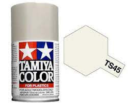 TS-45 Tamiya Pearl White Lacquer Spray Paint (100ml)