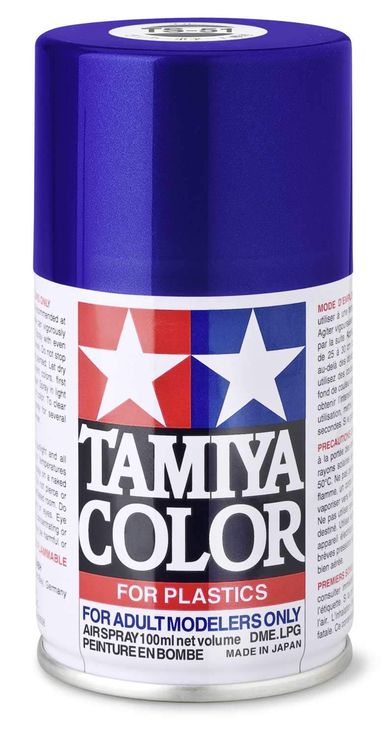 TS-51 Tamiya Racing Blue Lacquer Spray Paint (100ml)