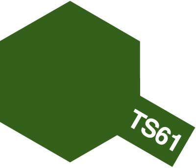 TS-61 Tamiya NATO Green Lacquer Spray Paint (100ml)