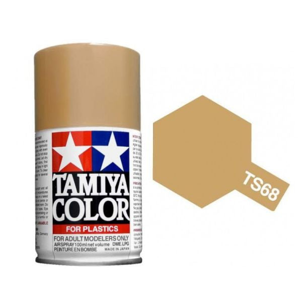 TS-68 Tamiya Wooden Deck Tan Lacquer Spray Paint (100ml)