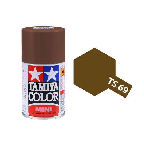TS-69 Tamiya Linoleum Deck Brown Lacquer Spray Paint (100ml)