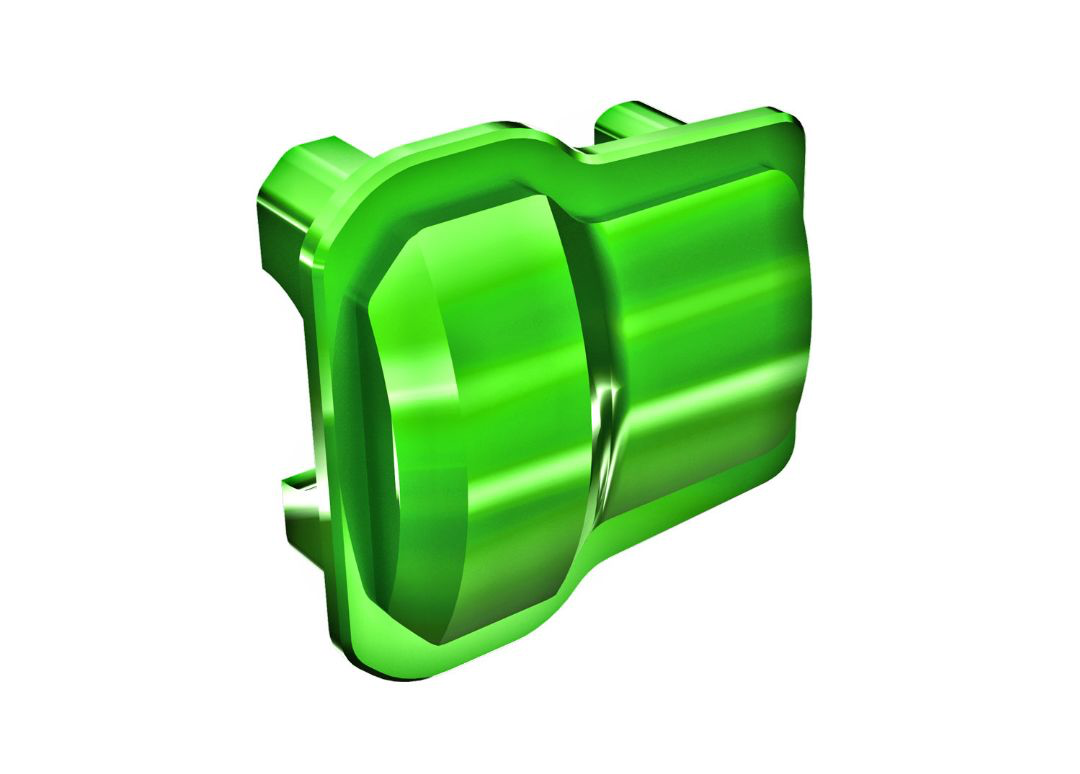 TRA9787-GRN Traxxas Axle Cover, 6061-T6 Aluminum (Green-Anodized) (2)