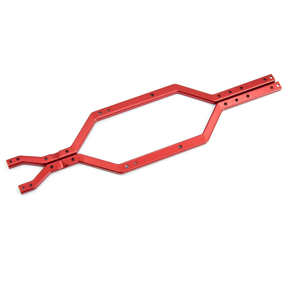 HDTTRX4M029C Hobby Details Traxxas 1/18 TRX-4M Aluminum Chassis Frame - Red