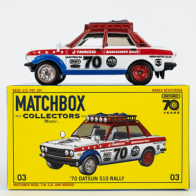 Matchbox Collector ‘70 Datsun 510 Rally