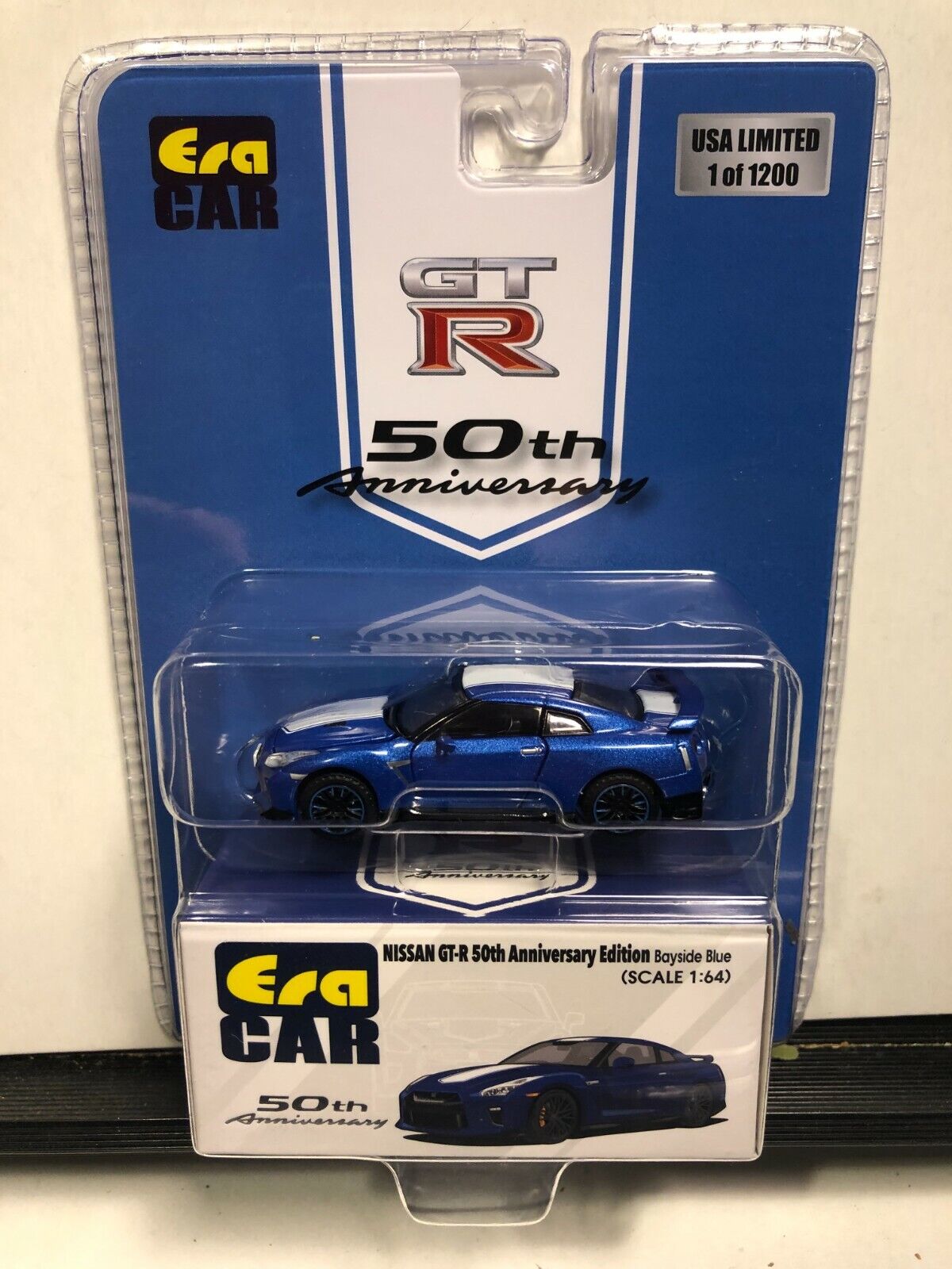 HE Era Car Nissan GT-R 50th Anniversary Edition Bayside Blue