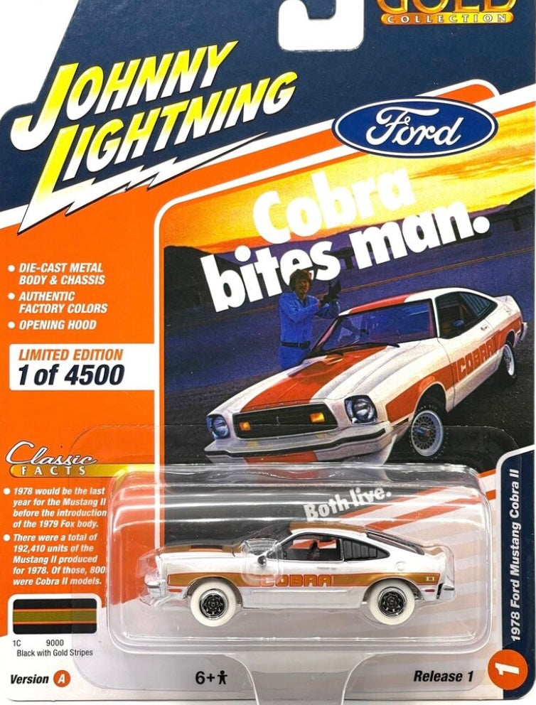 HE Johnny Lightning 1978 Ford Mustang Cobra II (Chase)