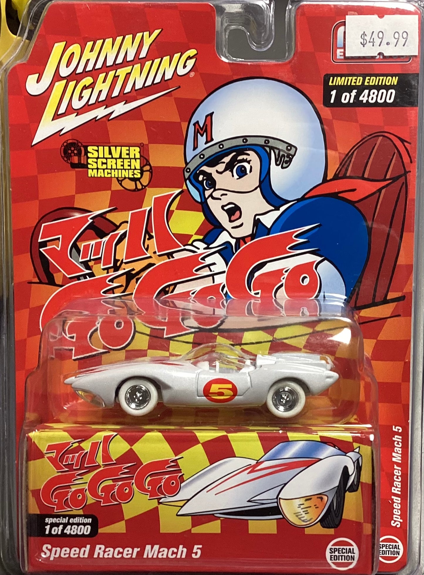 HE Johnny Lightning Speed Racer Mach 5 (Chase)