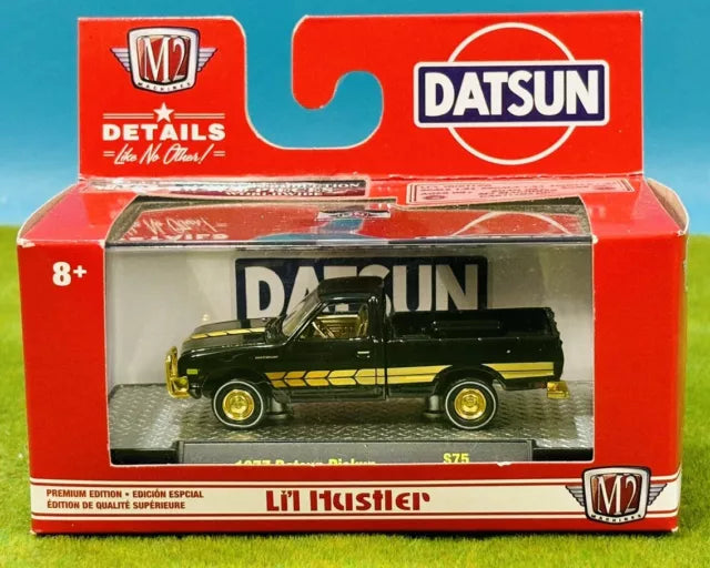 M2 Machines 1977 Datsun Pickup Lil Hustler (Chase) HE