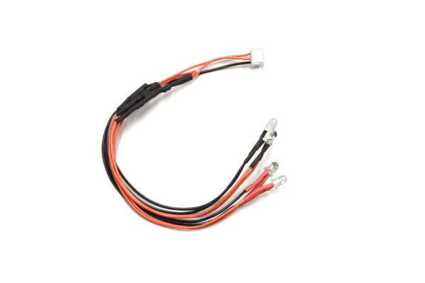 Kyosho LED Light Clear&Red(for ICS connector) MZW439R