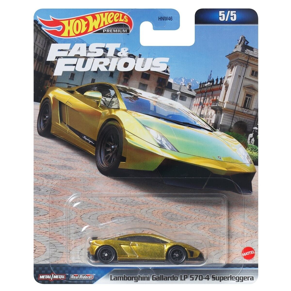 HE Hotwheels Premium Fast And Furious Lamborghini Gallardo LP 570-4 Superleggera