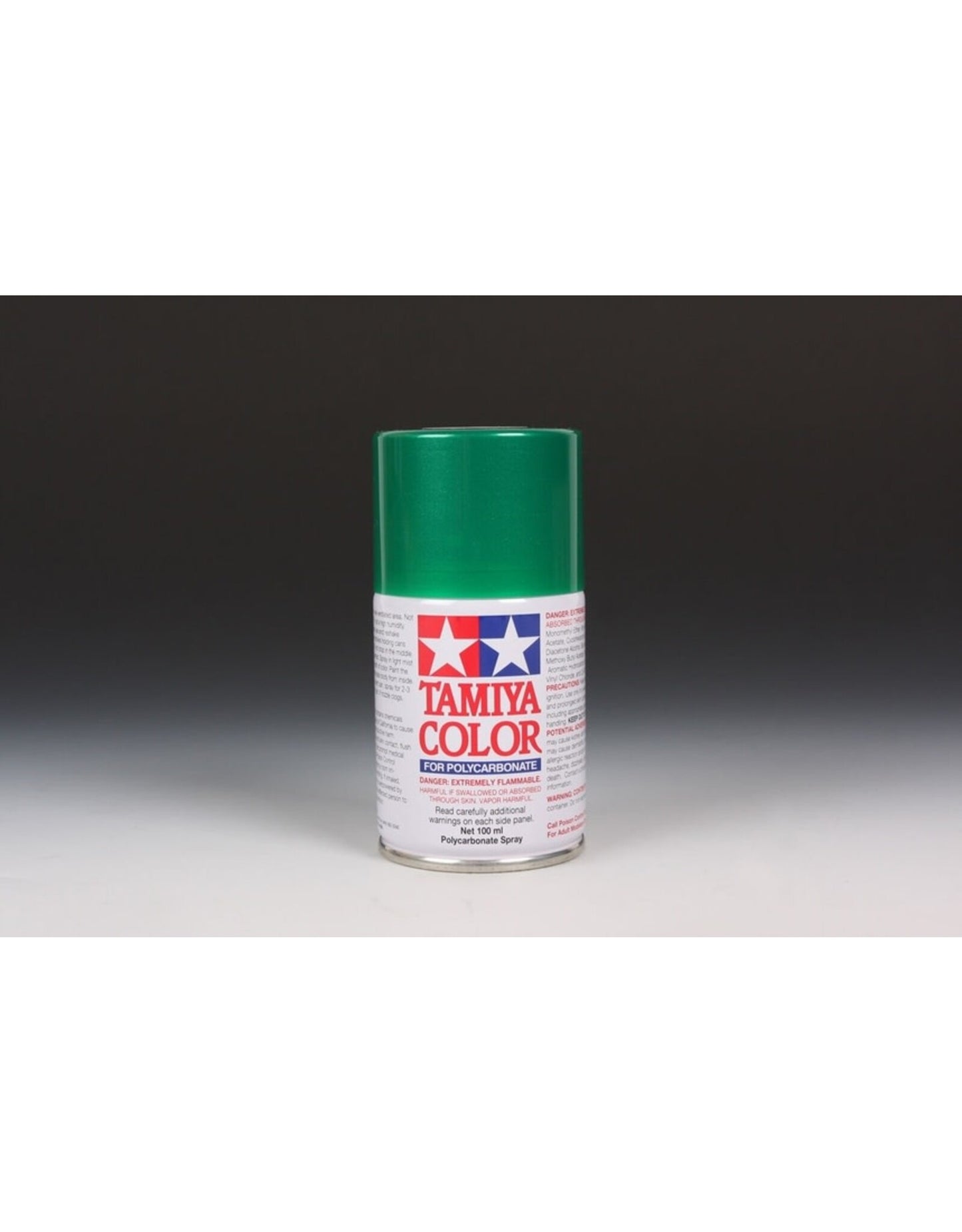 PS-17 Tamiya Metallic Green Lexan Spray Paint (100ml)