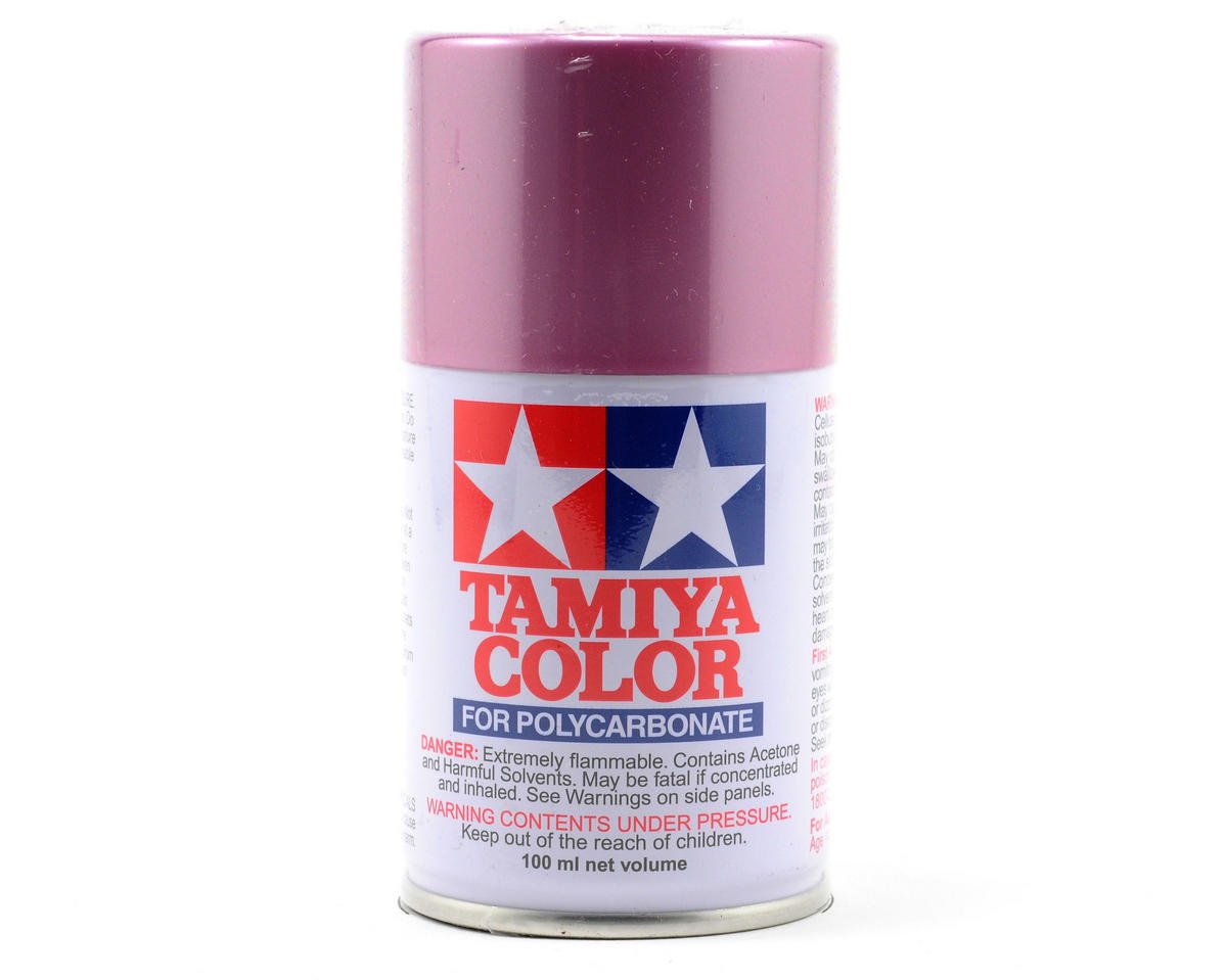 PS-50 Tamiya Sparkling Pink Anodized Aluminum Lexan Spray Paint (100ml)
