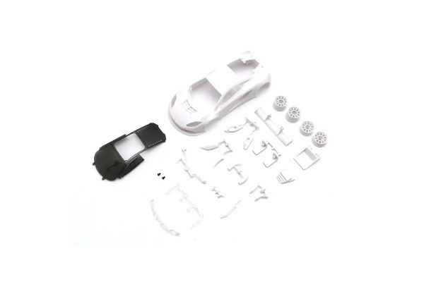 Kyosho McLaren12C GT3 2013 White Body set(w/Rim for RWD) MZN223B