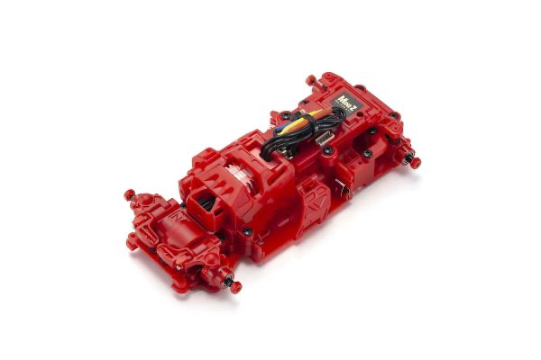 32180R MINI-Z AWD MHS/ASF2.4GHz System MA-030EVO Chassis Set Red Limited