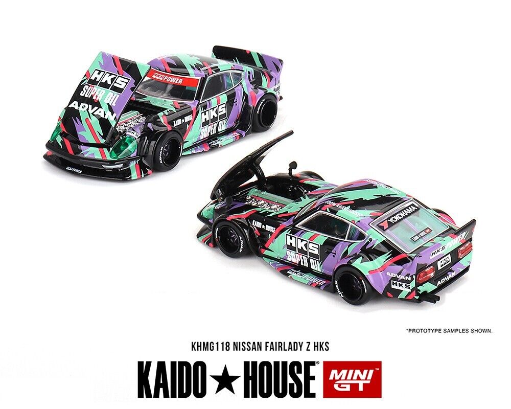 Mini GT Kaido House Nissan Fairlady Z HKS HE