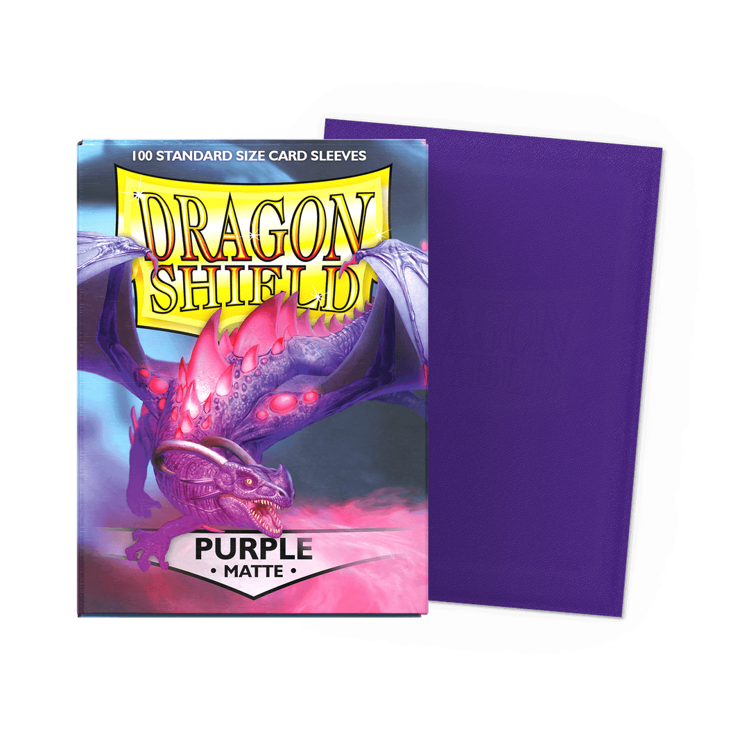 AT-11009 Dragon Shield Purple - Matte Sleeves - Standard Size