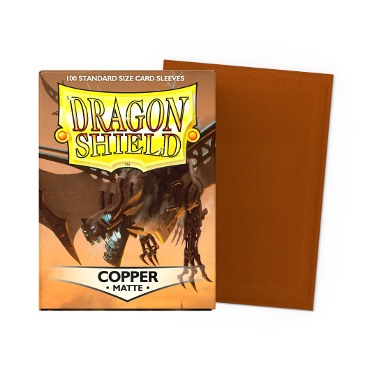 AT-11016 Dragon Shield Copper - Matte Sleeves - Standard Size