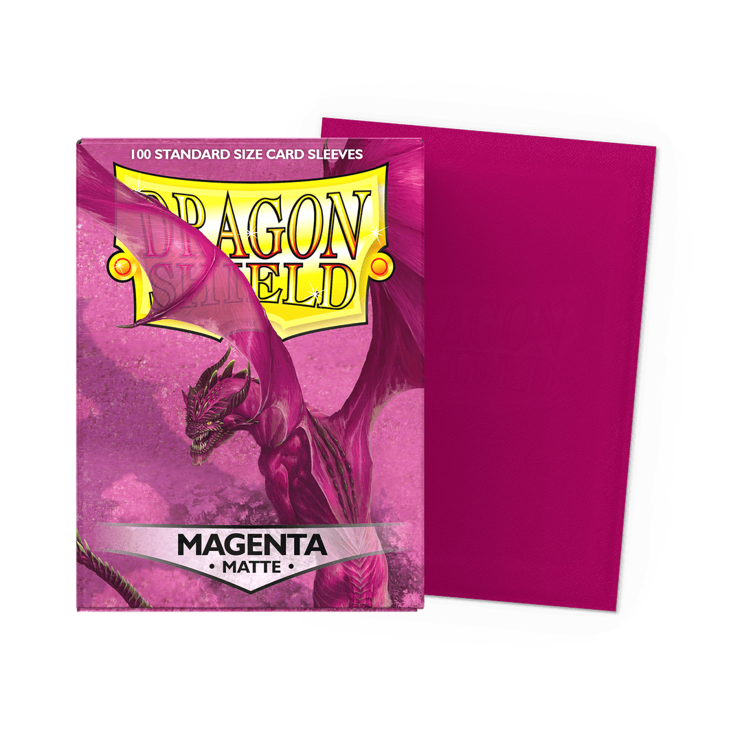 AT-11026 Dragon Shield Magenta - Matte Sleeves - Standard Size
