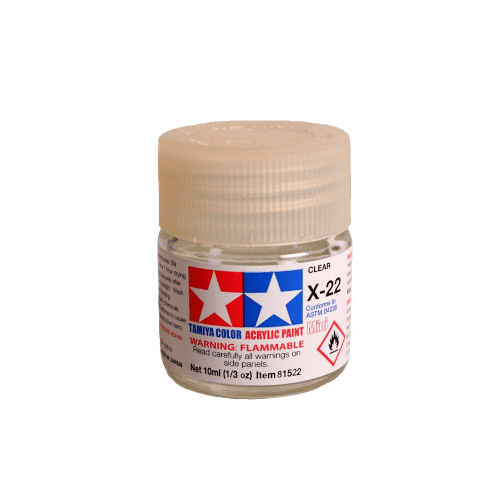 Tamiya X-22 Clear Acrylic Paint (10ml)