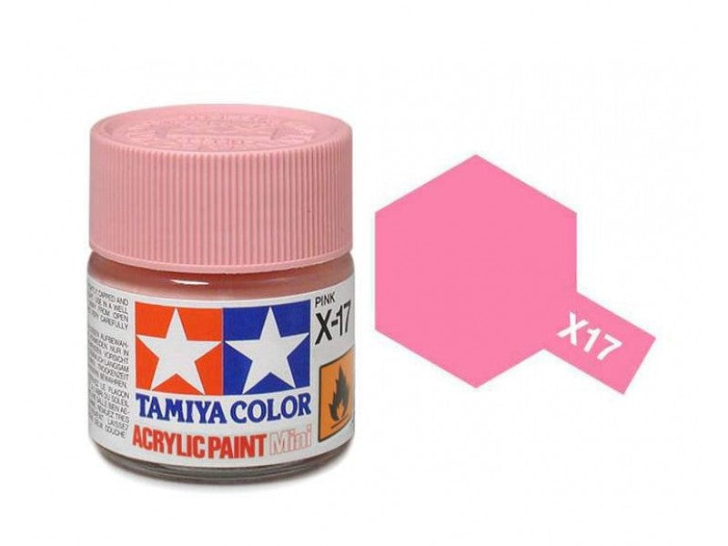 Tamiya X-17 Pink Acrylic Paint (10ml)