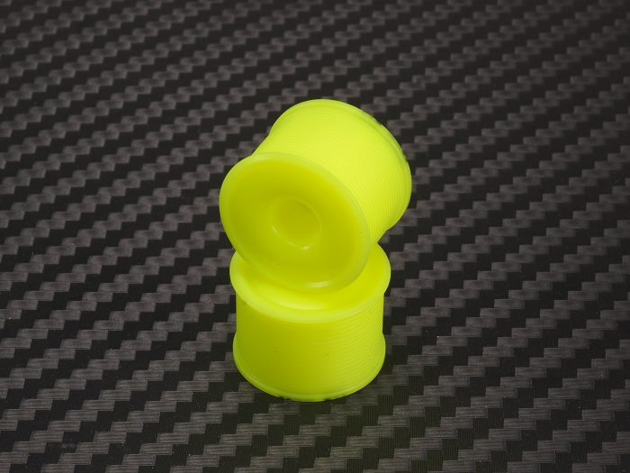 MA4089R14 PN Racing Mini-Z AWD Machine Delrin Cut Yellow Formula 14x20mm Flanged Wheel R14