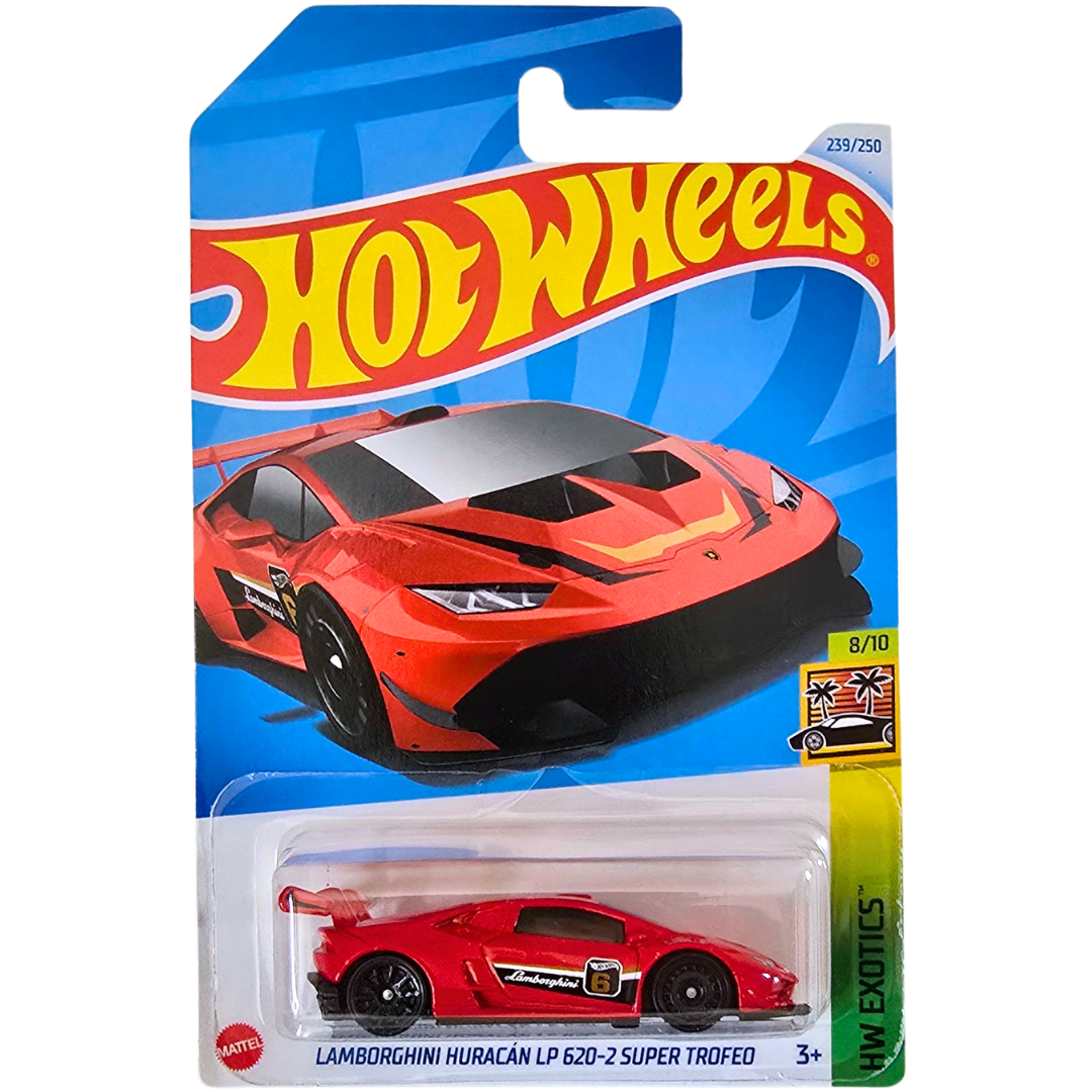 HE HotWheels HW Exotics Lamborghini Huracan LP 620-2 Super Trofeo