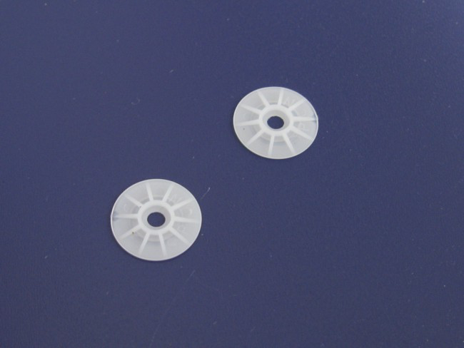 MR2068W PN Racing V2 White Delrin Disk Set (2pcs)