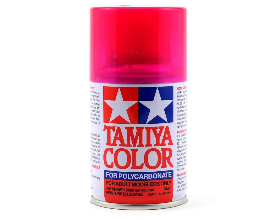 PS-40 Tamiya Translucent Pink Lexan Spray Paint (100ml)