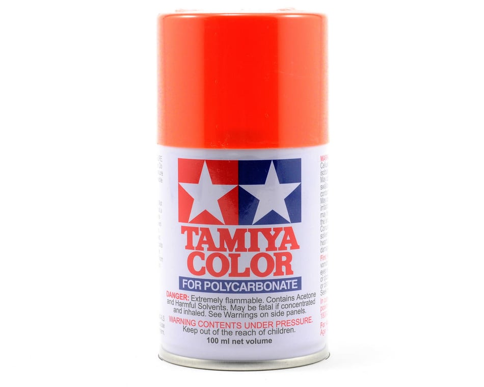PS-7 Tamiya Orange Lexan Spray Paint (100ml)