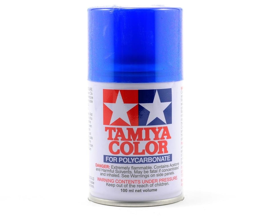 PS-38 Tamiya Translucent Blue Lexan Spray Paint (100ml)