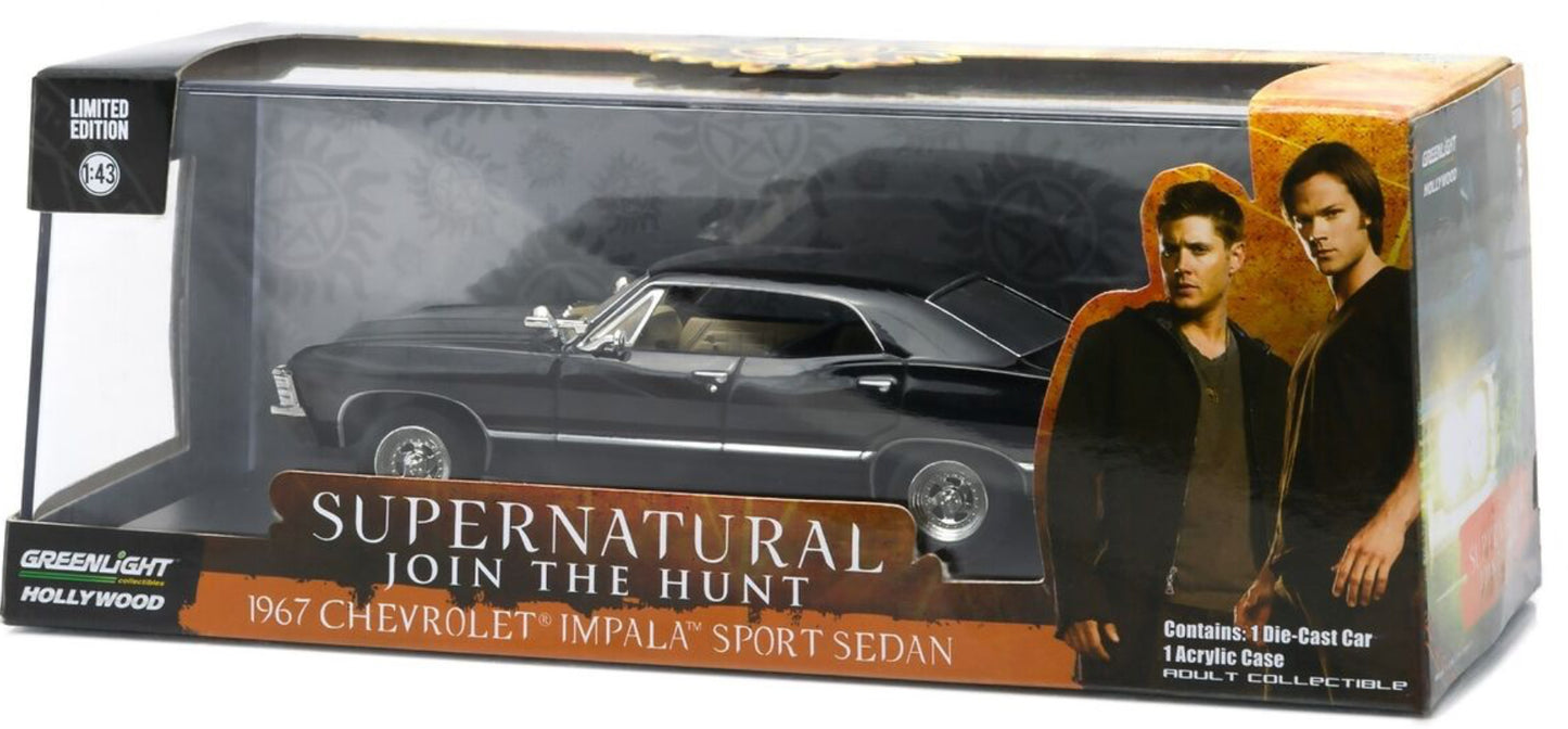 GreenLight Supernatural 1967 Chevrolet Impala 1:43 HE