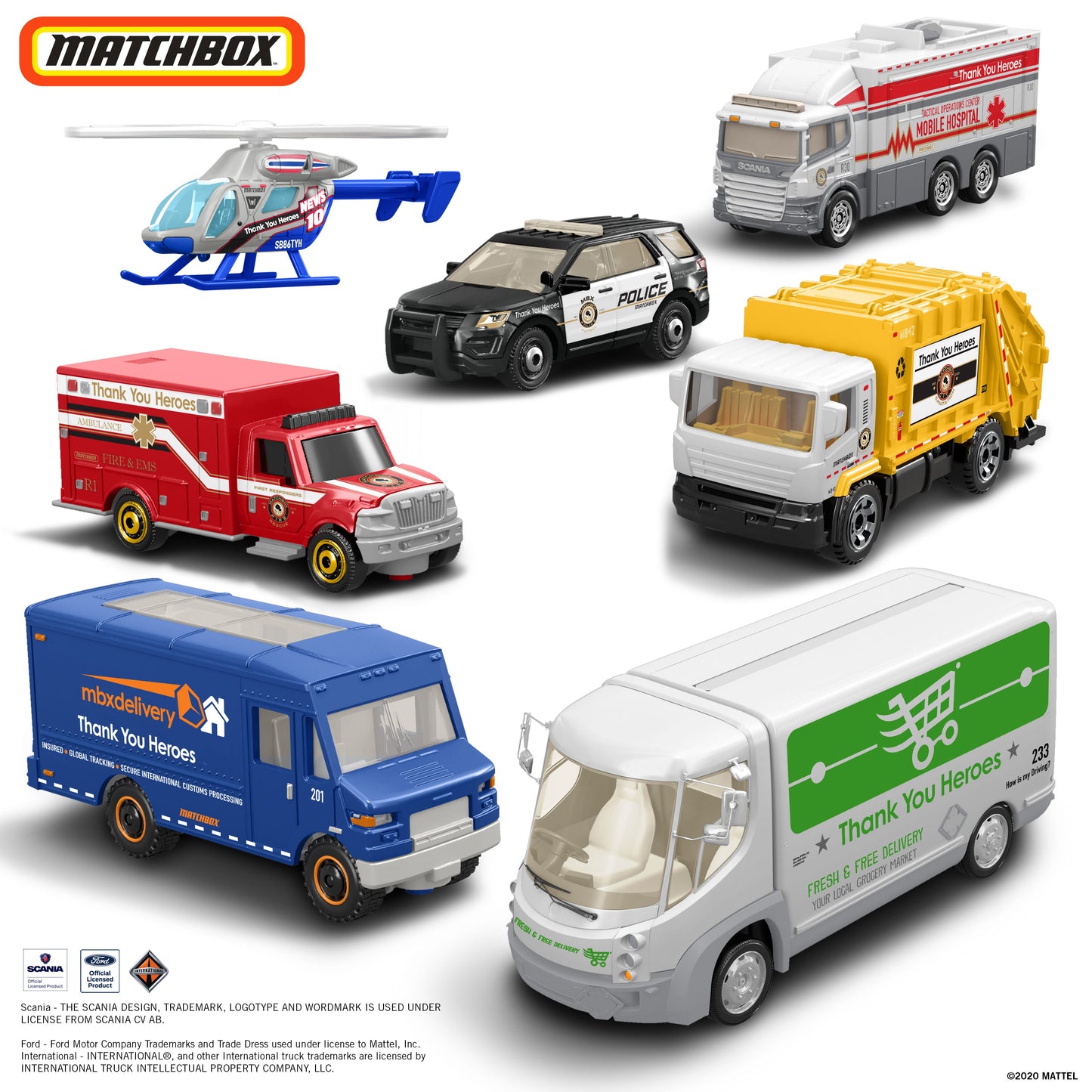 HE MatchBox First Responders Thank You Hero’s