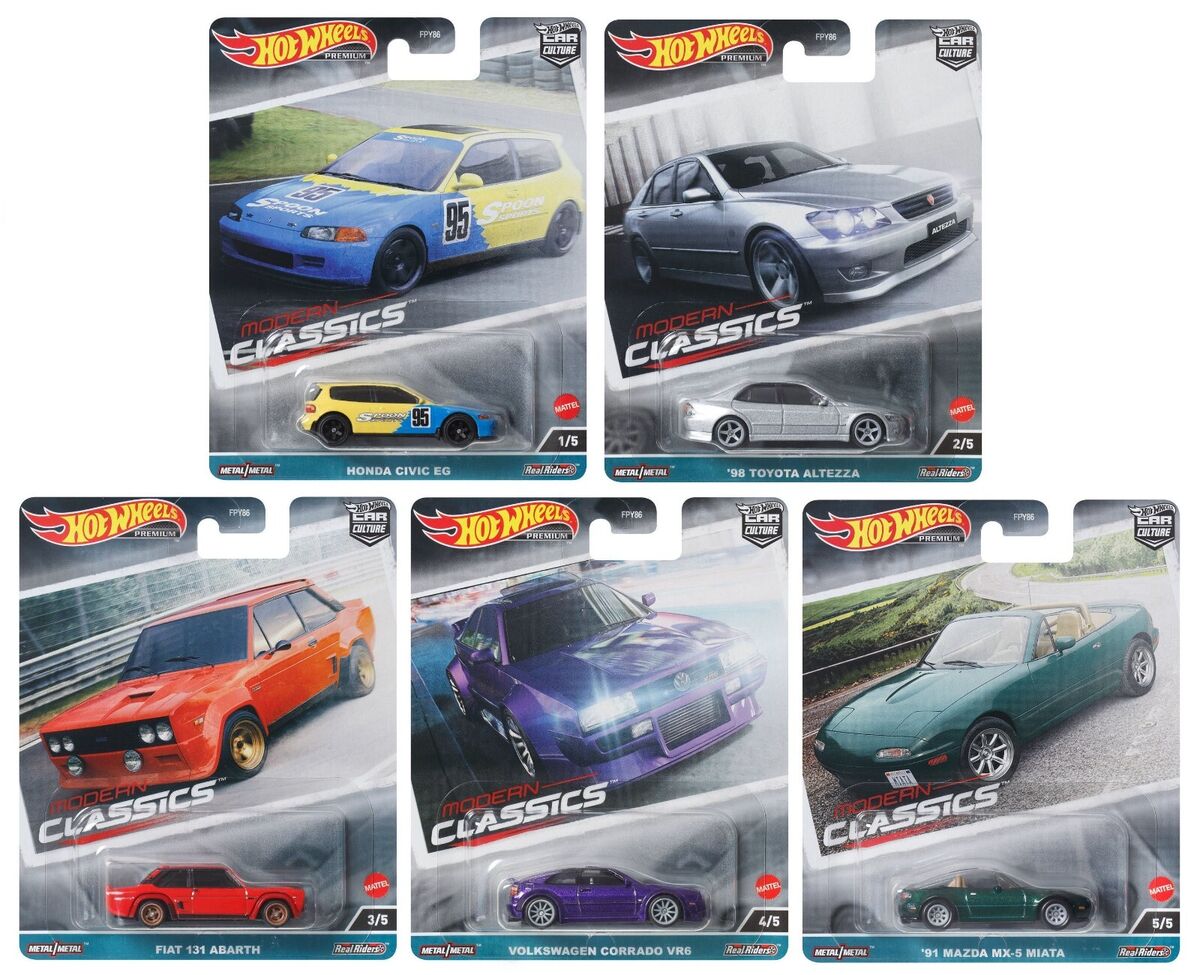 HE HotWheels Premium Full Set Car Culture Modern Classics