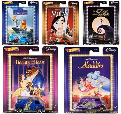 HotWheels Premium Disney Full Set