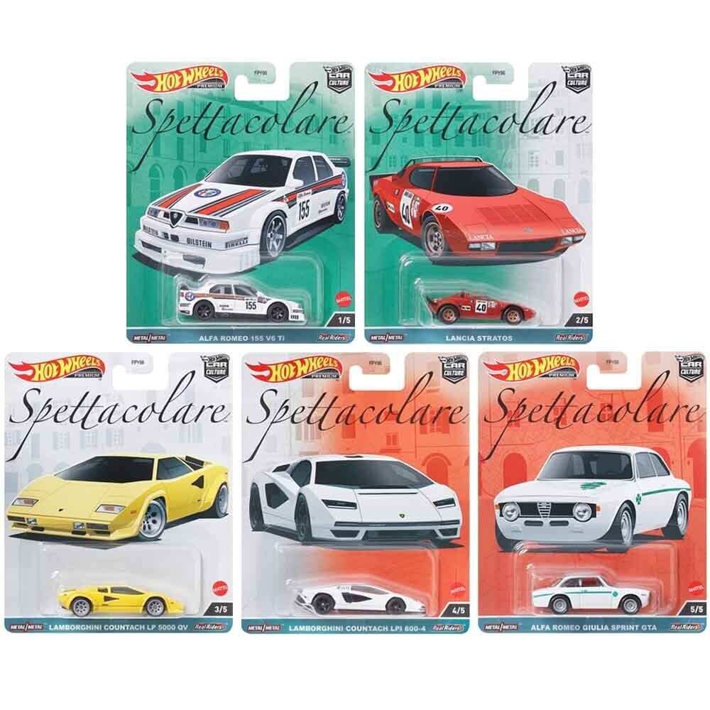 HotWheels Premium Car Culture Spettacolare Full Set HE