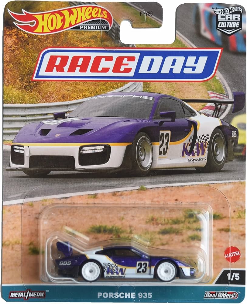 HotWheels Premium Car Culture Race Day Porsche 935 HE