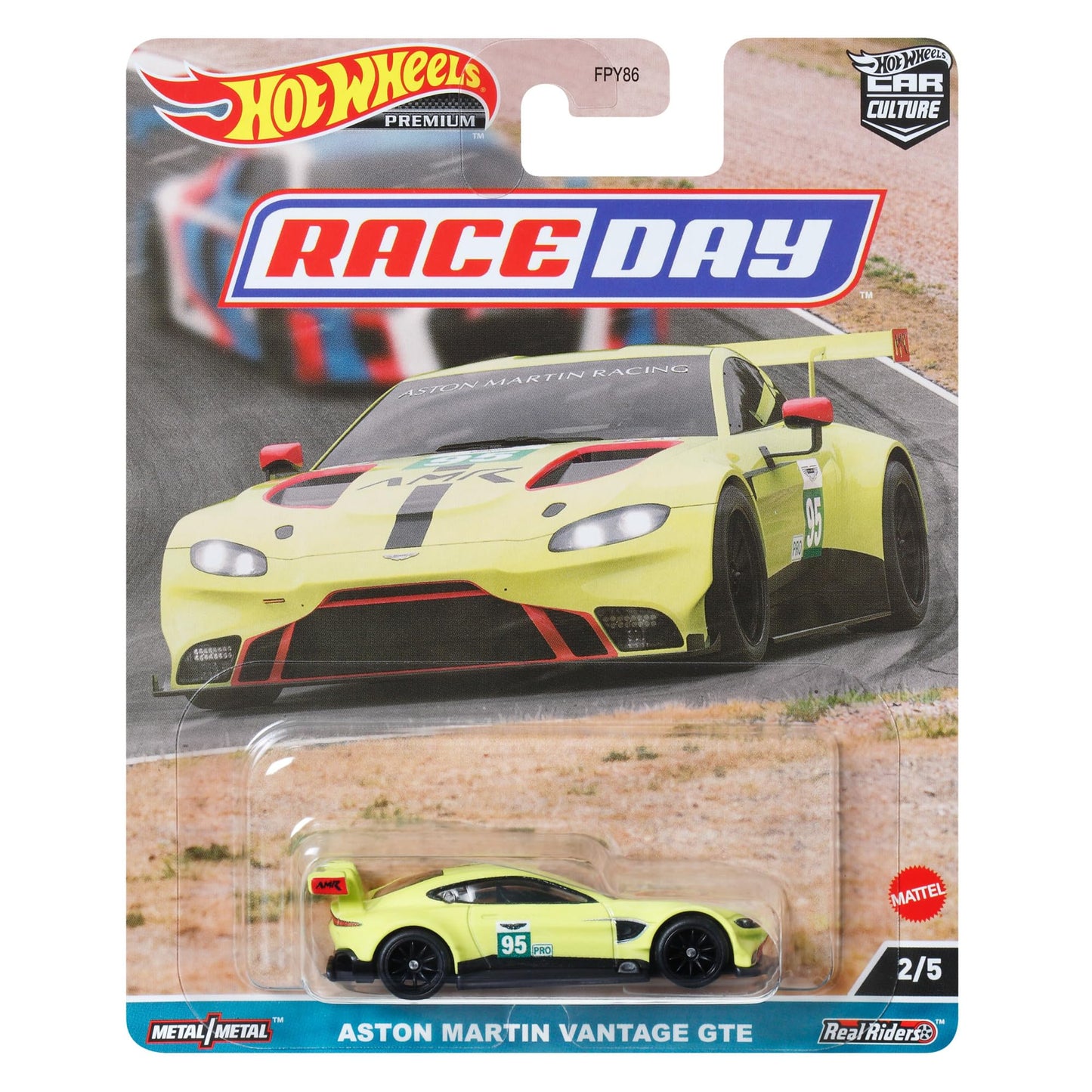 HotWheels Premium Car Culture Race Day Aston Martin Vantage GTE HE