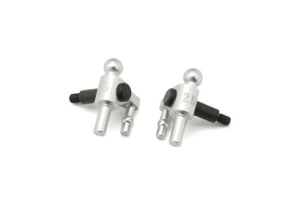 MZW710-25 Kyosho Aluminum Steering Block (2.5° camber angle/MR-04)