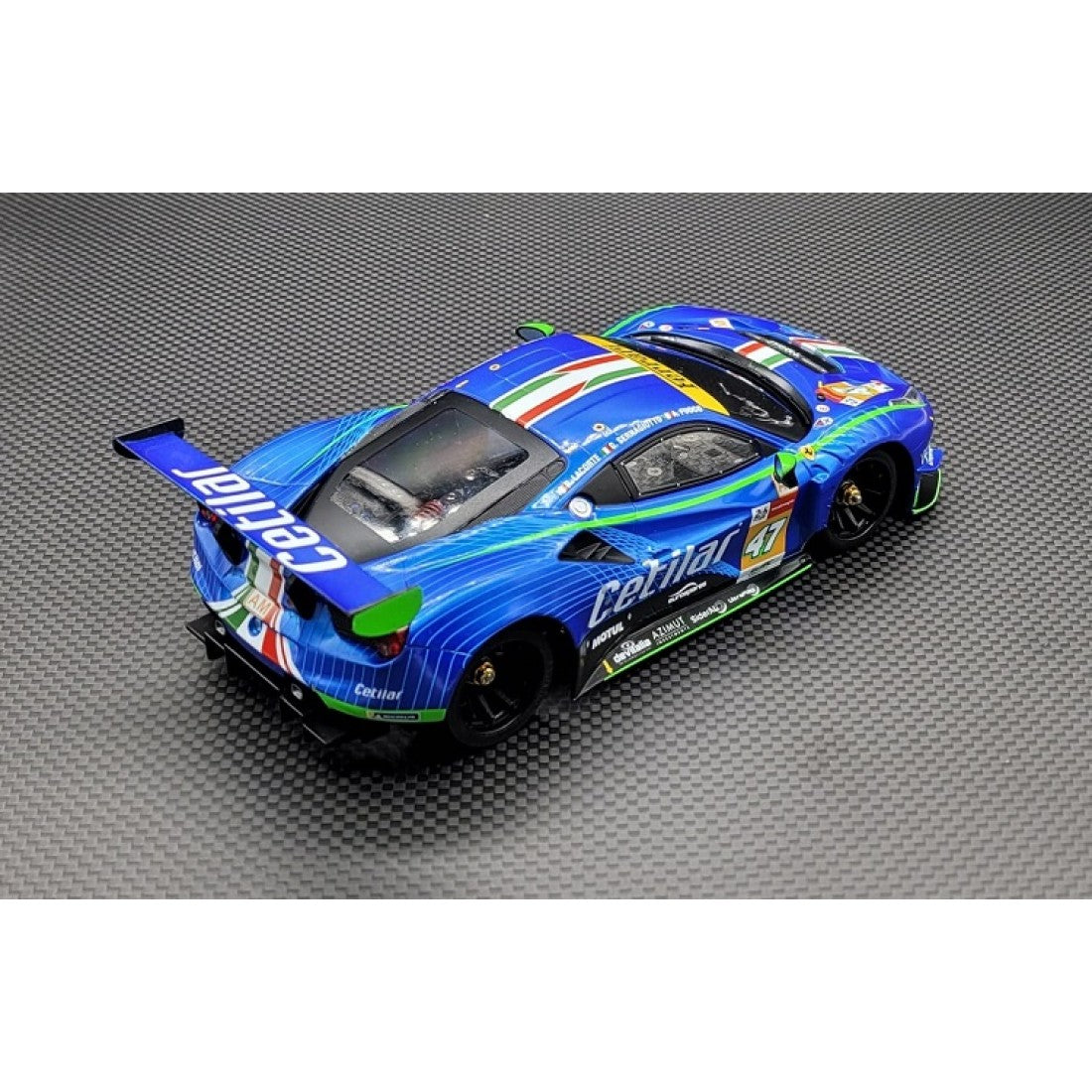 GL-488-GT3-008 GL Racing 1/28 GL 488 GT3 body-008 (Metallic blue) *Wheel Base 98mm*