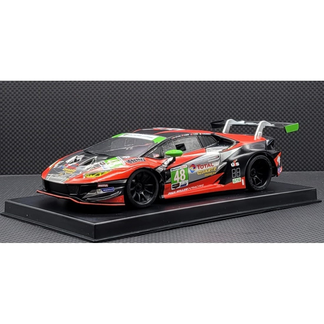 GL-LBO-GT3-005 GL Racing 1/28 GL-LBO-GT3-005(Metallic silver/ red) *Wheel Base 98mm*