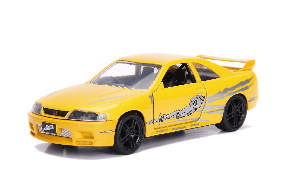JAD99515 Jada 1/32 "Fast & Furious" 1995 Nissan Skyline GT-R (R33) Yellow