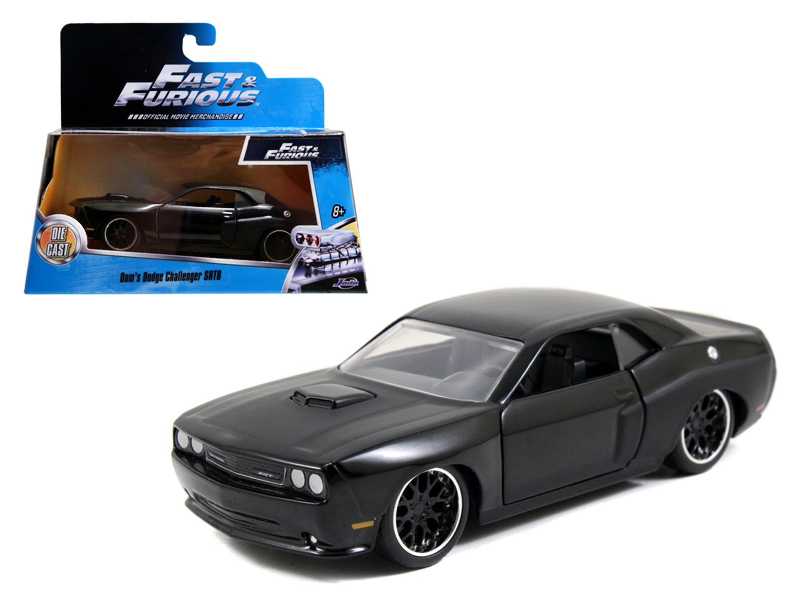 JAD97384 "Fast & Furious 7" 1/32 2012 Dodge Challenger SRT8 - Black