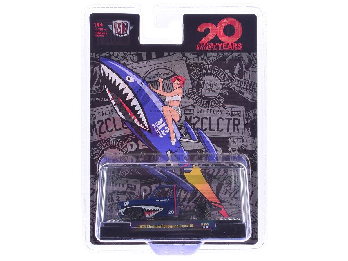 M2 Machines Chevrolet Cheyenne Super 10 “Sean Taylor” 20 Years HE