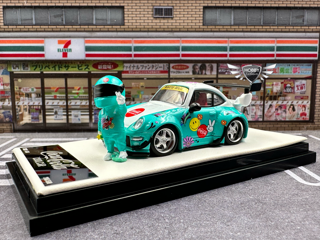 Cool Car RWB Porsche Coca-Cola W/Figure HE